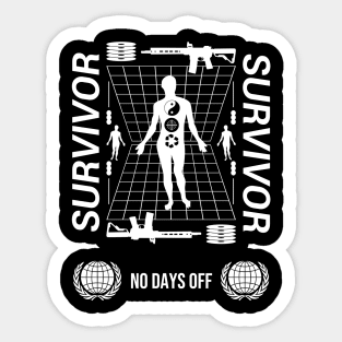 Survivor Sticker